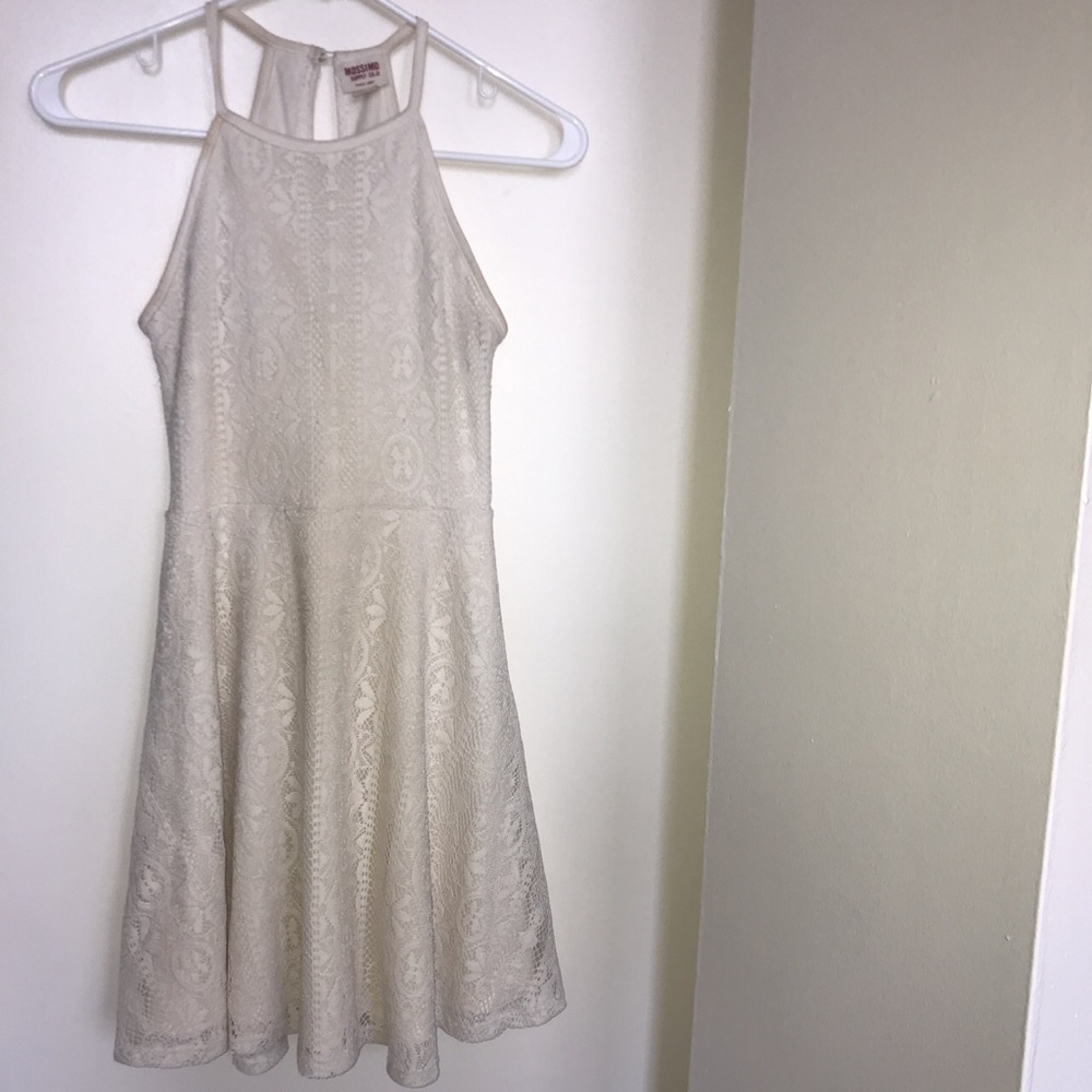Lace skater dress